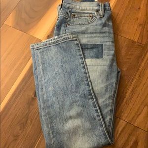J crew vintage crop jean size 24